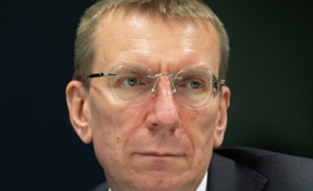 Edgars Rinkēvičs, minister spraw zagranicznych Łotwy