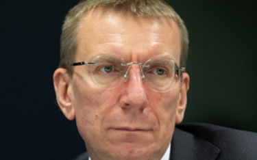 Edgars Rinkēvičs, minister spraw zagranicznych Łotwy