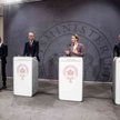 Premier Danii, Mette Frederiksen, w czasie konferencji z udziałem m.in. ministra zdrowia
