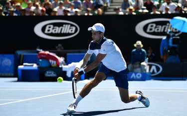 Australian Open: Djokovic wygrał z Monfilsem - i z upałem