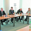 Siedzą od lewej: Maciej Hoffman, Izba Wydawców Prasy, mec. Marzena Wojciechowska, radca prawny IWP, 