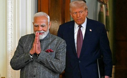 Premier Narendra Modi spotkał się z Donaldem Trumpem w lutym w Waszyngtonie