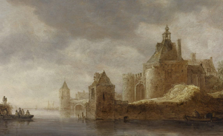 „Holenderski brzeg rzeki” Jana van Goyena, utracony w czasie wojny, znajduje się we Francji
