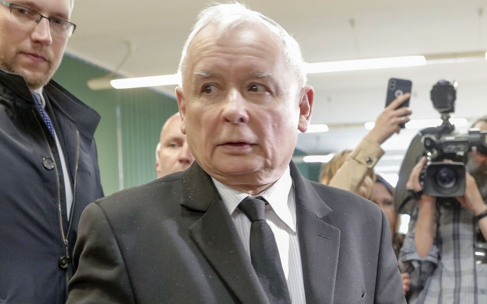 Prezes PiS Jarosław Kaczyński