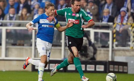 Rafał Murawski (Lech – z lewej) i Jakub Wawrzyniak (Legia) od dawna grają w swoich klubach główne ro