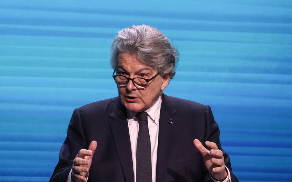 Thierry Breton komisarz UE ds. rynku wewnętrznego i usług