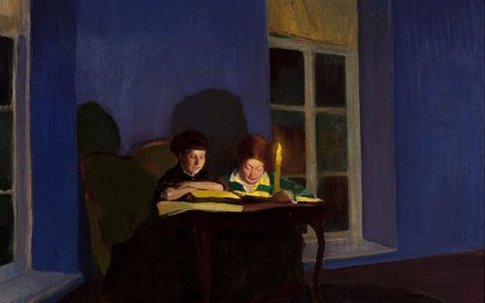 Konrad Krzyżanowski, Przy świecy, Muzeum Narodowe w Warszawie