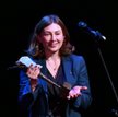 Poetka Kateryna Babkina podczas uroczystości wręczenia nagród literackich Europy Środkowej Silesius 