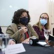 Carla Vizzotti, minister zdrowia Argentyny, na konferencji poświęconej epidemii w San Miguel de Tucu