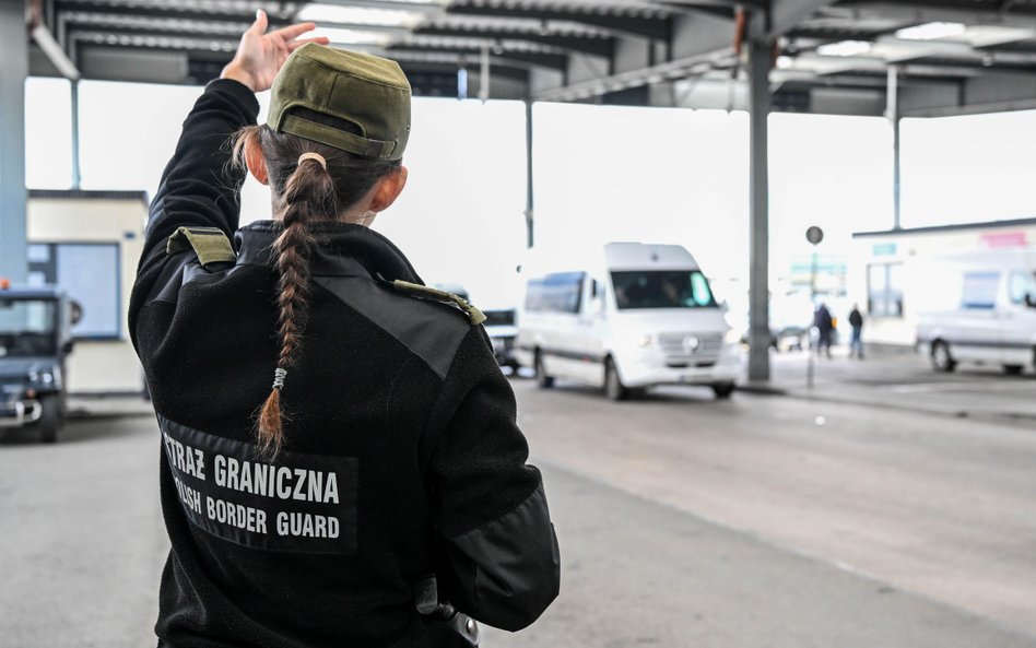 Polsko-ukraińskie przejście graniczne w Medyce