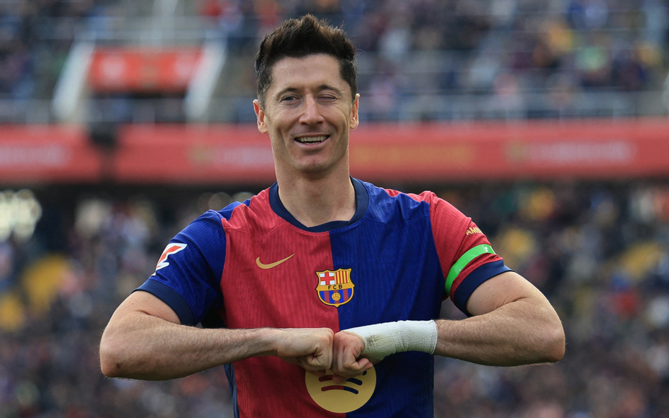 Robert Lewandowski wśród najlepszych strzelców w historii. Pelé w zasięgu Polaka