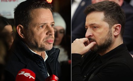 Rafał Trzaskowski i Wołodymyr Zełenski