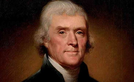 Portret Thomasa Jeffersona z 1800 roku