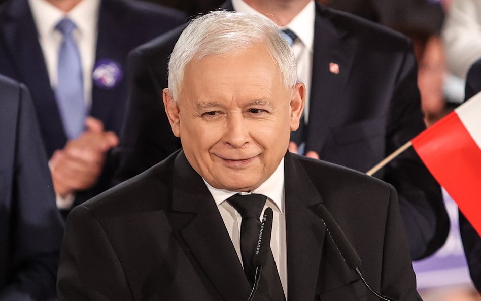 Prezes PiS Jarosław Kaczyński