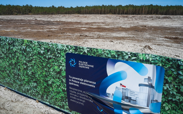 Teren pod budowę pierwszej polskiej elektrowni jądrowej w lokalizacji „Lubiatowo-Kopalino” w gminie 