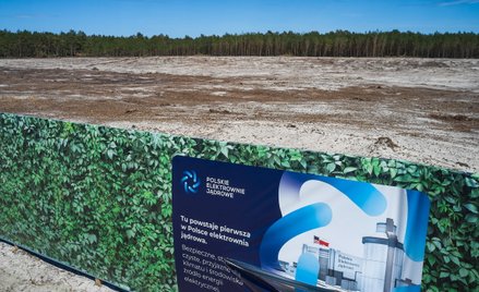 Teren pod budowę pierwszej polskiej elektrowni jądrowej w lokalizacji „Lubiatowo-Kopalino” w gminie 