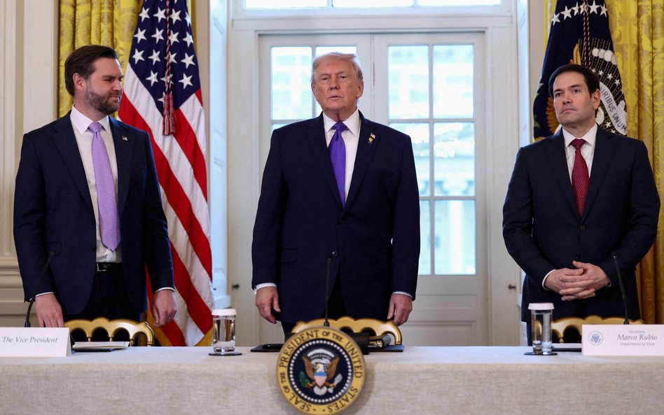 J.D. Vance, Donald Trump i Marco Rubio