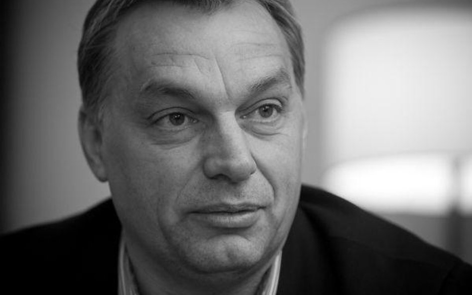 Victor Orban, szef Fideszu i przyszły premier