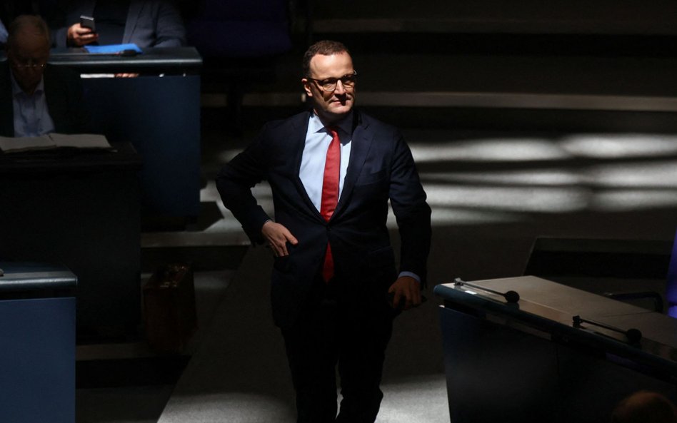 Lider klubu parlamentarnego CDU/CSU Jens Spahn podał się do dymisji