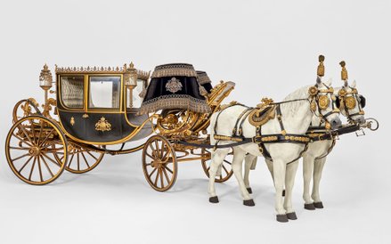 Dwuosobowy ceremonialny powóz