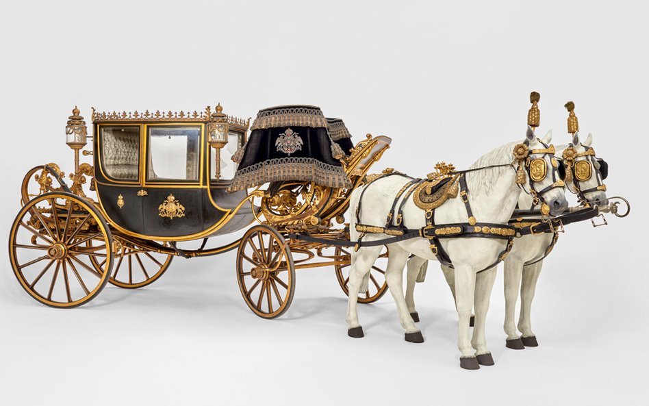 Dwuosobowy ceremonialny powóz
