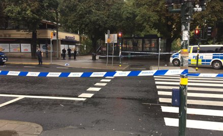 Sztokholm: Nożownik zaatakował policjanta