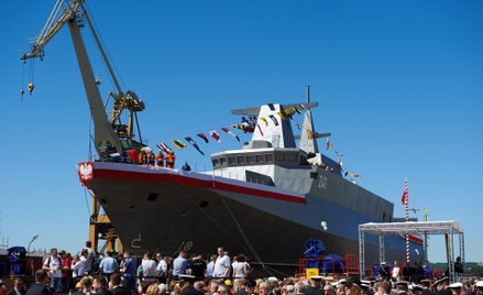 ORP Ślązak, korweta budowana 18 lat