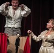 Juliusz Chrząstowski (Orcio) i Dorota Segda (Barbara Niechcic) w krakowskim spektaklu