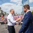 Donald Tusk i Rafał Trzaskowski