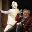 Andrzej Seweryn podczas próby „Burzy” na deskach Teatru Polskiego: gniewny Prospero
