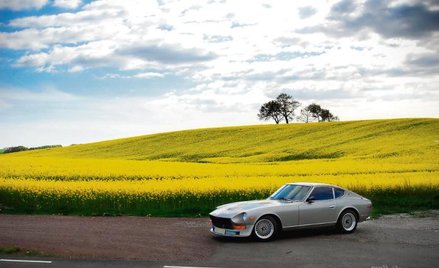 Tego Datsuna 280Z sprowadzono z Kalifornii w idealnym stanie blacharskim, ma też za sobą solidny rem