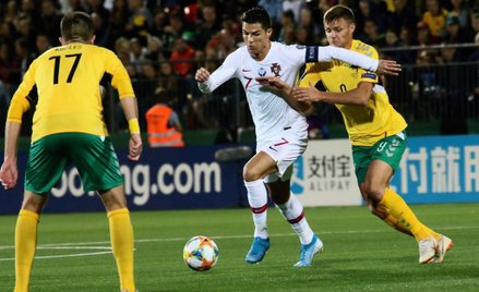 El. Euro 2020: Ronaldo rozstrzelał Litwę