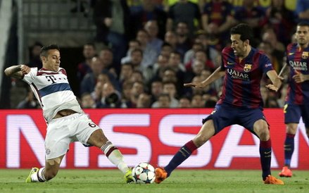 Thiago Alcantara i Sergio Busquets