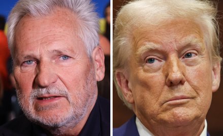 Aleksander Kwaśniewski i Donald Trump