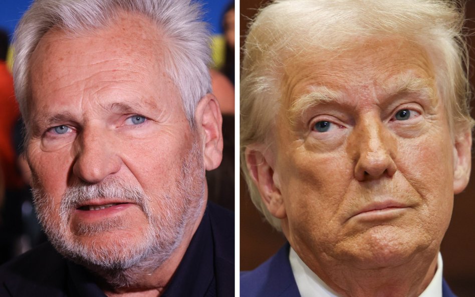 Aleksander Kwaśniewski i Donald Trump