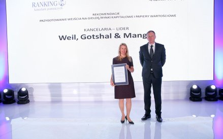 Kancelaria Weil, Gotshal & Manges - lider w dziedzinie przygotowanie wejścia na giełdę, rynki kapita