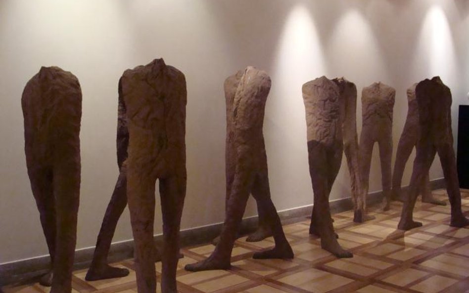 Magdalena Abakanowicz „Figury kroczące”. Fot. Monika Kuc