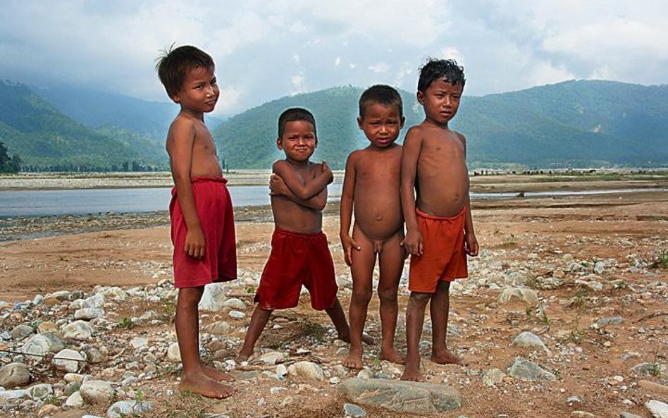 Boso do szkoły - Nepal