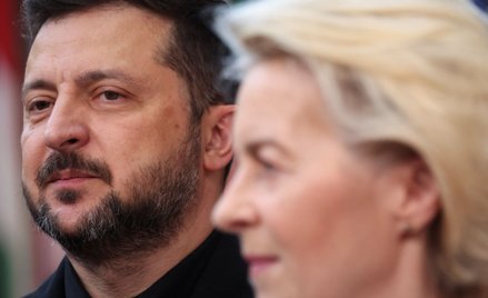 Wołodymyr Zełenski i Ursula von der Leyen