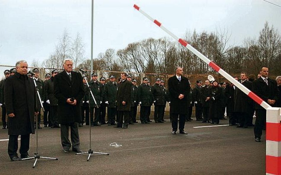 Szlabany graniczne zostały przepiłowane