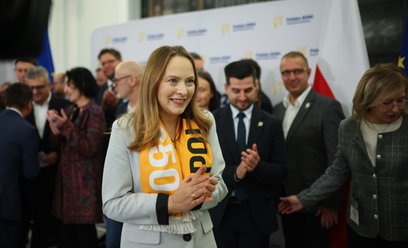 Przewodnicząca partii Polska 2050, minister funduszy i polityki regionalnej Katarzyna Pełczyńska-Nał