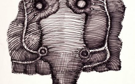 Jan Lebenstein, Figure axiale (Figura osiowa), 1962