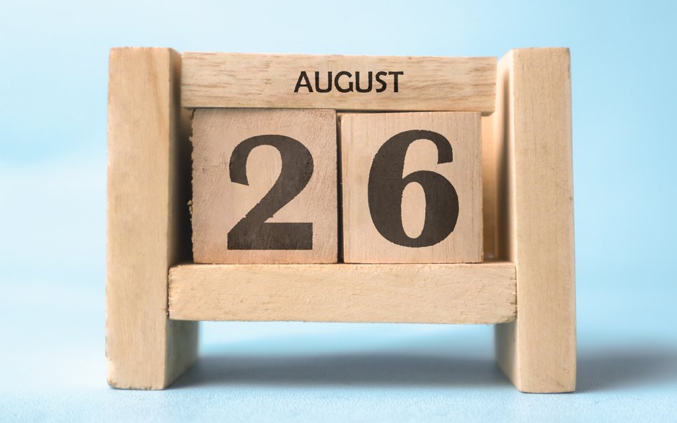 Wydarzy się dziś. Kalendarium wydarzeń na rynkach w dniu 26.08.2026