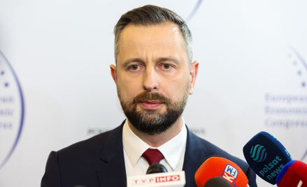 Wicepremier, szef MON Władysław Kosiniak-Kamysz podczas wypowiedzi dla mediów, w ramach Europejskieg