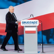 W wystąpieniach Jarosława Kaczyńskiego (na zdjęciu w Grudziądzu 26 czerwca 2022 r.) centralnym temat