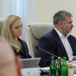 Minister zdrowia Jolanta Sobierańska-Grenda i minister sprawiedliwości Waldemar Żurek na posiedzeniu