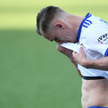 Stal Mielec potrzebuje punktu, żeby zapewnić sobie utrzymanie. Na zdjęciu Łukasz Zjawiński