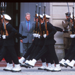 Prezydent USA Bill Clinton z oficjalną wizytą w Polsce – przed Pałacem Prezydenckim w Warszawie uroc