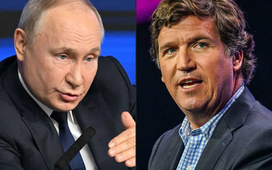 Władimir Putin, Tucker Carlson