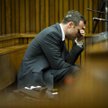 Oscar Pistorius na sali sądowej.